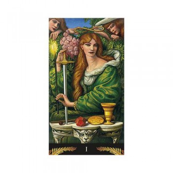 Pre-Raphaelite Taro kortos Lo Scarabeo